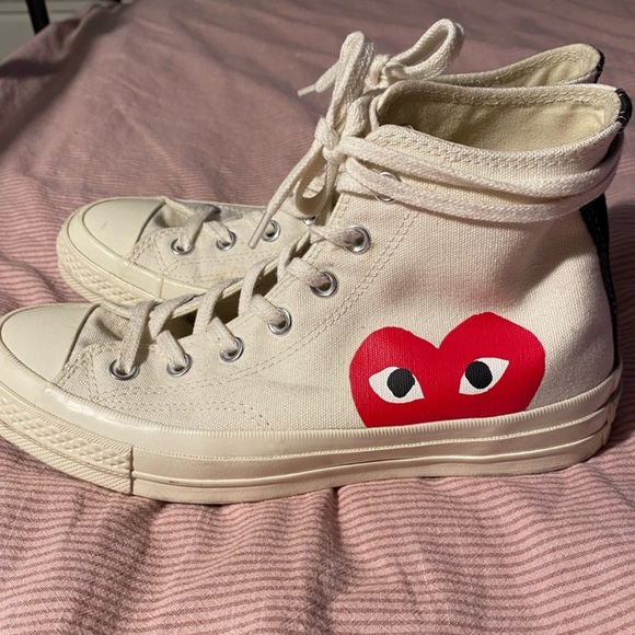 Converse Chuck Taylor Hidden Heart X Comme Des Garcons Play - Picture 3 of 11